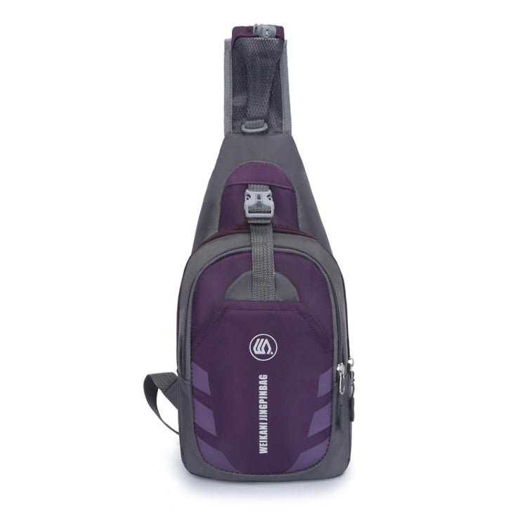 WEIKANI Single Shoulder Diagonal Mini Chest Bag Outdoor Sports Bag