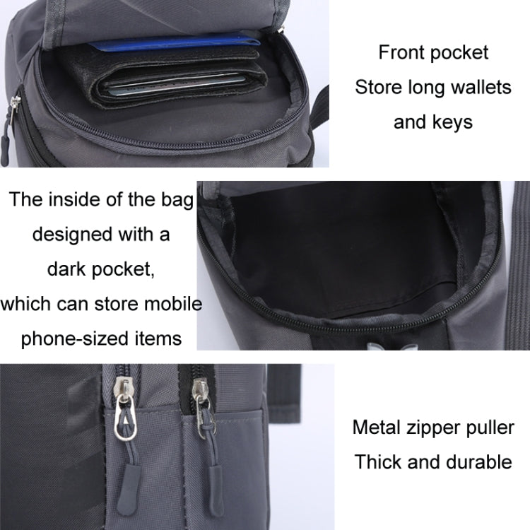 WEIKANI Single Shoulder Diagonal Mini Chest Bag Outdoor Sports Bag