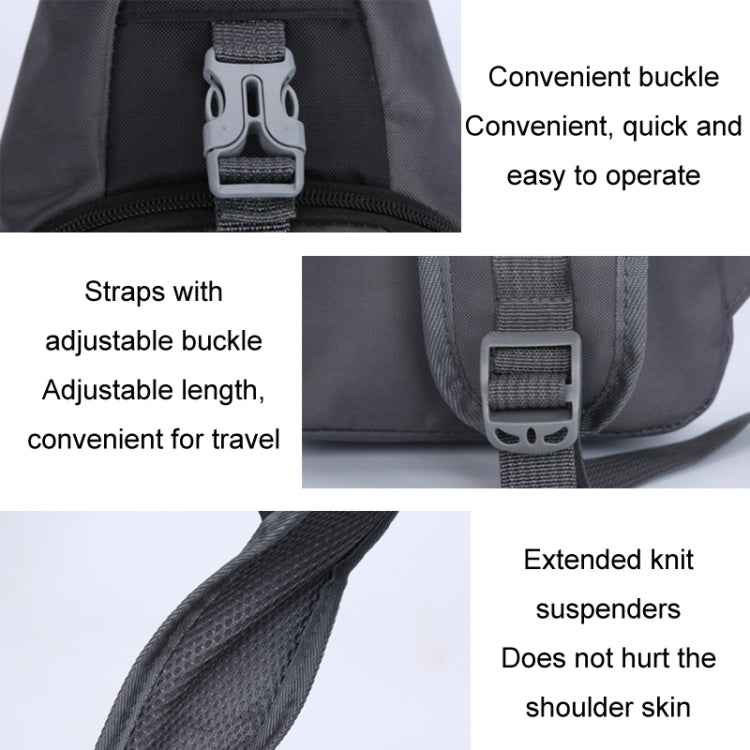 WEIKANI Single Shoulder Diagonal Mini Chest Bag Outdoor Sports Bag