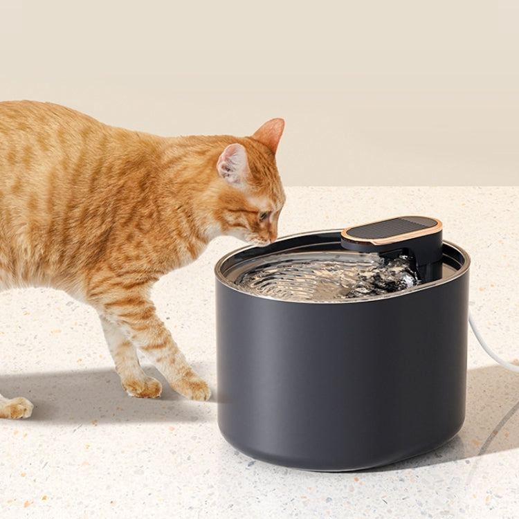3L Electric Pet Water Dispenser Automatic Cat Water Fountain With Light