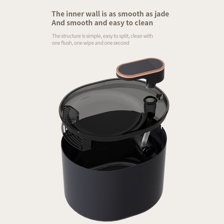 3L Electric Pet Water Dispenser Automatic Cat Water Fountain With Light