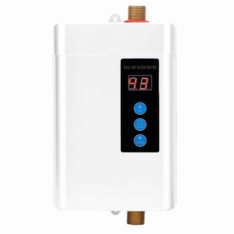 Electric Water Heater With Remote Control Adjustable Temperate, US Plug 3000W, UK Plug 3000W, EU Plug 4000W, AU Plug 4000W