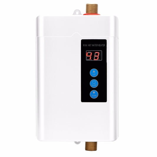 Electric Water Heater With Remote Control Adjustable Temperate, US Plug 3000W, UK Plug 3000W, EU Plug 4000W, AU Plug 4000W
