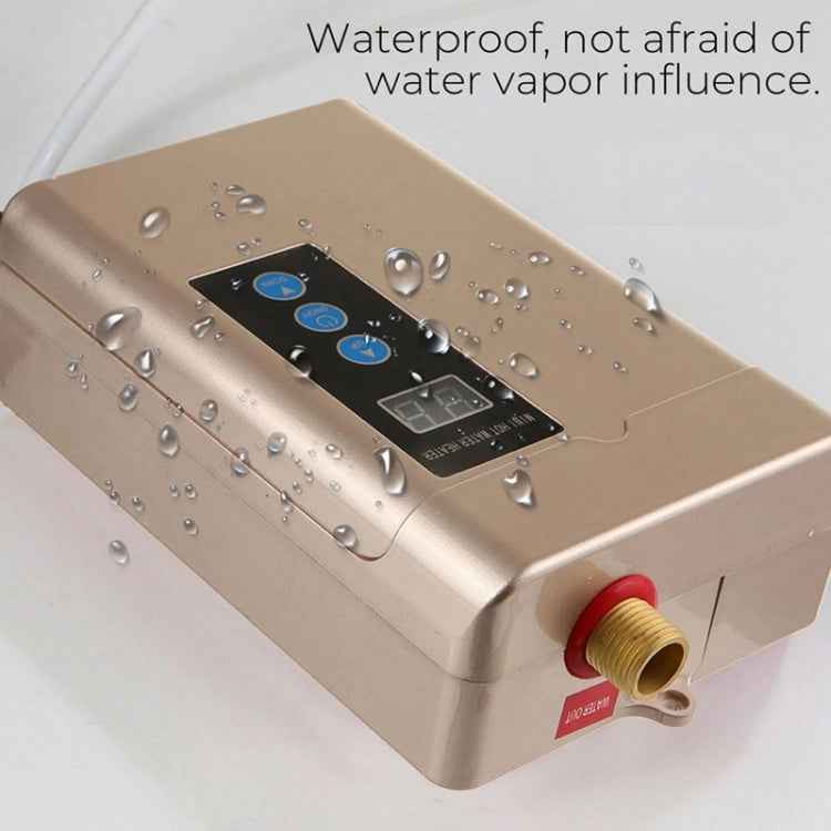 Electric Water Heater With Remote Control Adjustable Temperate, US Plug 3000W, UK Plug 3000W, EU Plug 4000W, AU Plug 4000W