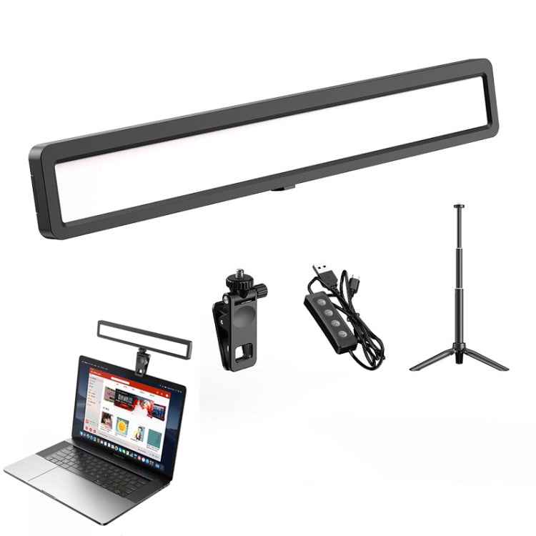 APEXEL APL-FL06 Portable Square Strip Live Video Conferencing Fill Light, APL-FL06