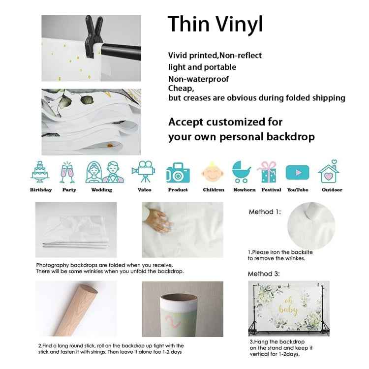 150 x 100cm Farm Animal Truck Backdrop Boy Happy Birthday Background Party Decorations, 150 x 100cm Farm Animal Truck