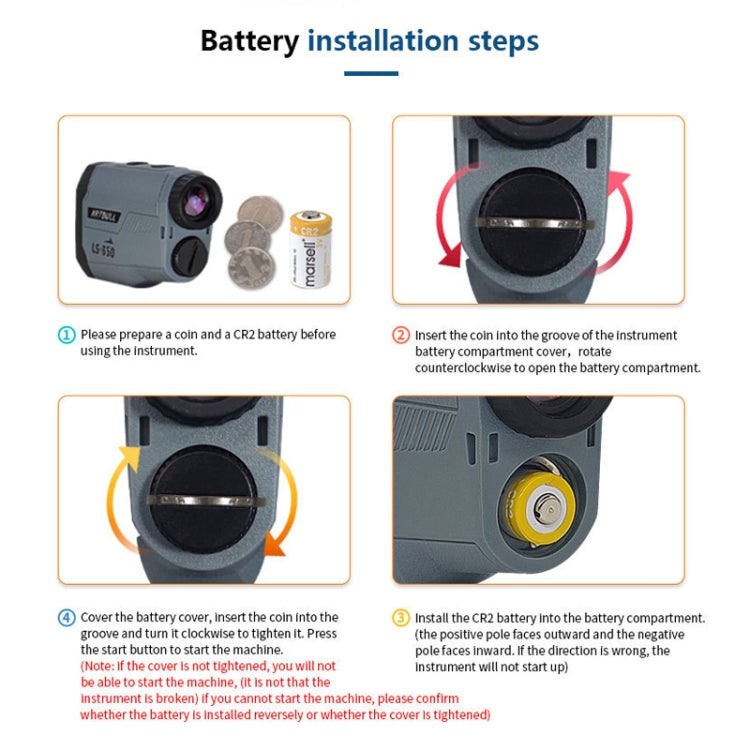 ARTBULL LS-650 Outdoor Golf Laser Rangefinder 650m Altimeter Telescope