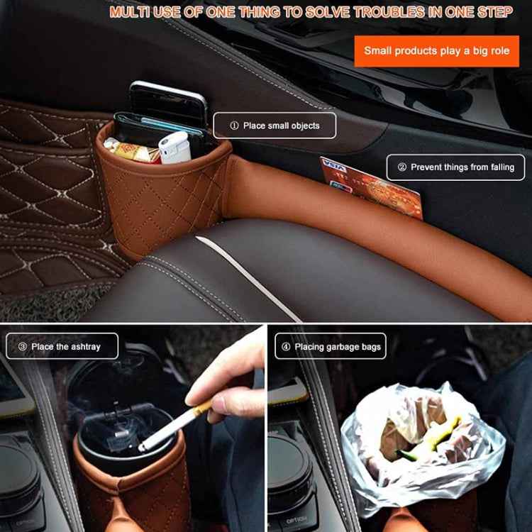 Car Seat Gap Leak-Proof Plugs Debris Storage Bag, Black Principal Driver, Black Co-pilot, Brown Principal Driver, Brown Co-pilot, Beige Principal Driver, Beige Co-pilot, Gray Principal Driver, Gray Co-pilot, Dark Brown Principal Driver                 ...