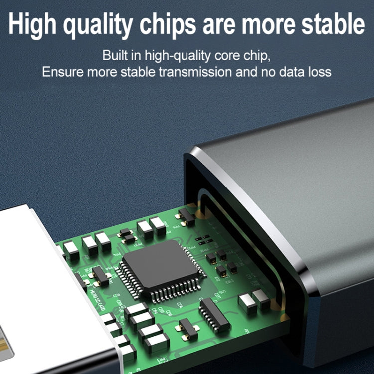 USB 2.0 Male To USB-C / Type-C Female Adapter, Support Charging & Transmission Data