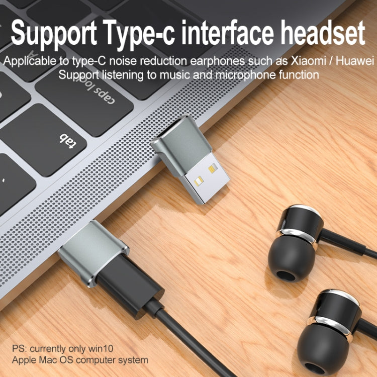 USB 2.0 Male To USB-C / Type-C Female Adapter, Support Charging & Transmission Data