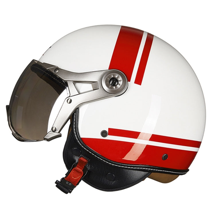 GXT Electric Vehicle Half Cover Helmet Four Seasons Retro Helmet, M, L, XL