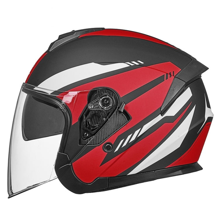 GXT Electric Vehicle Four Seasons Sun Protection & Windshield Double Lens Helmet, M, L, XL