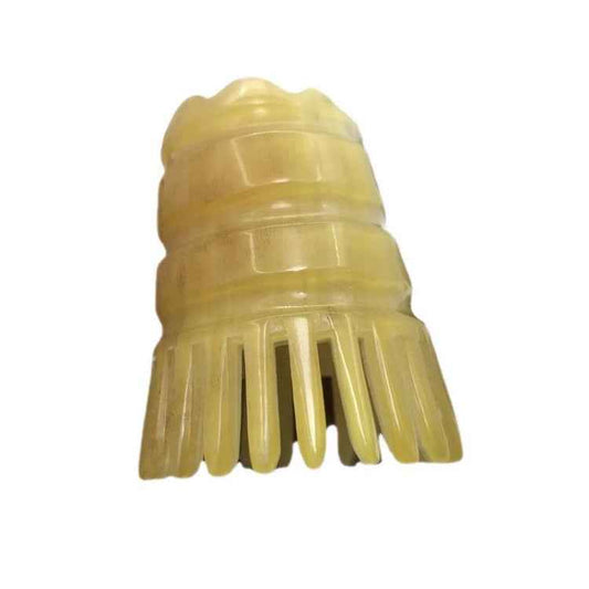 Cylindrical Horn Comb Short Shampoo Brush, Color Random Delivery, Brush