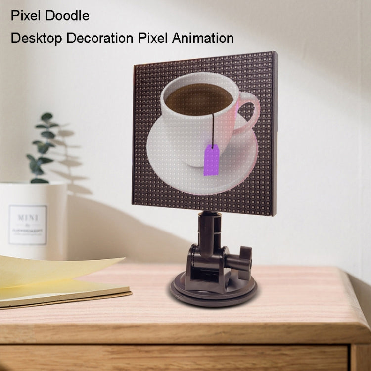 LED Dynamic Emoticon Car Display Screen 5V USB Interface