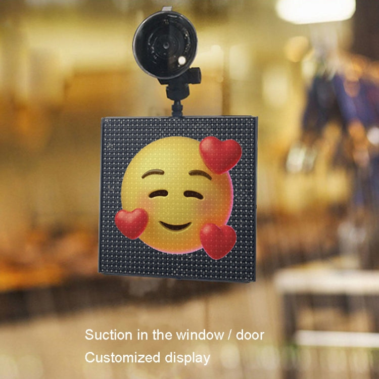 LED Dynamic Emoticon Car Display Screen 5V USB Interface