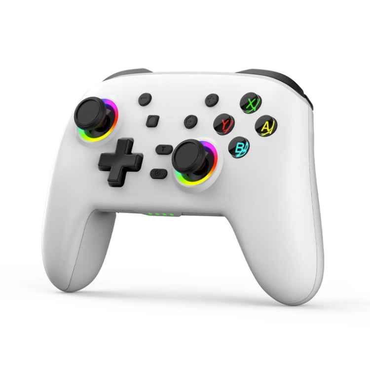 Wireless Bluetooth Somatosensory Vibration Gamepad for Nintendo Switch/Switch PRO, Black Gold, White Green, Black, White