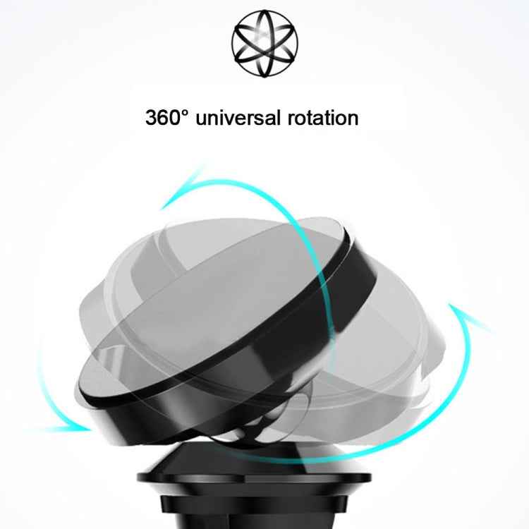 Air Outlet Type Aluminum Alloy Car Magnetic Suction Bracket Navigation Phone Holder, Air Outlet (Black), Air Outlet (Gold), Air Outlet (Silver)