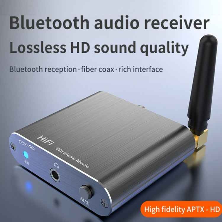 Bluetooth 5.2 Audio Receiver 3.5MM AUX Coaxial Fiber APTX HD Bluetooth Adapter