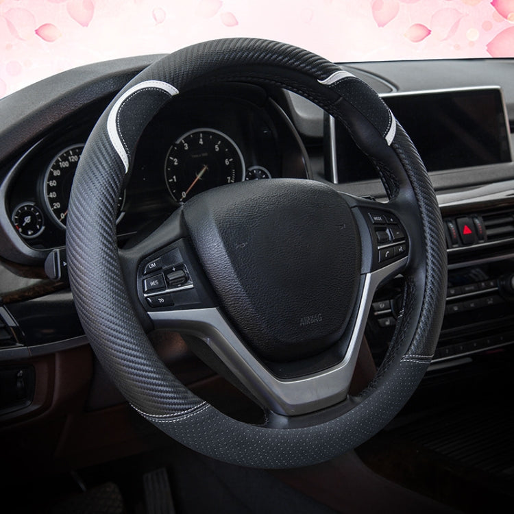 38cm Cute Rabbit Women Cartoon Car Steering Wheel Cover