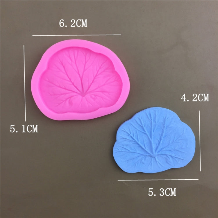 3pcs Lotus Leaf Silicone Epoxy Fondant Decoration Mold