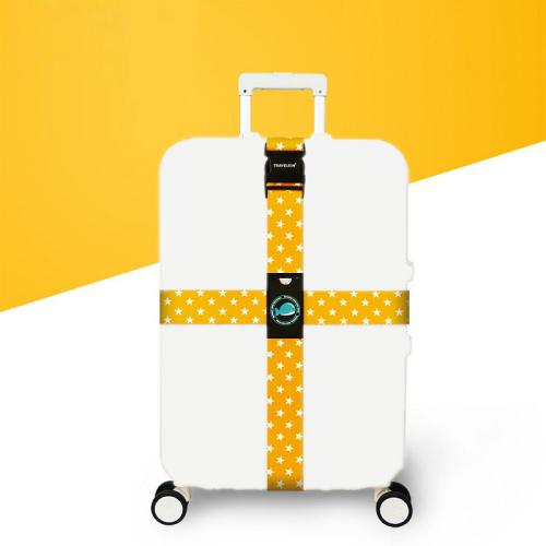 Cross Luggage Strap Without Combination Lock