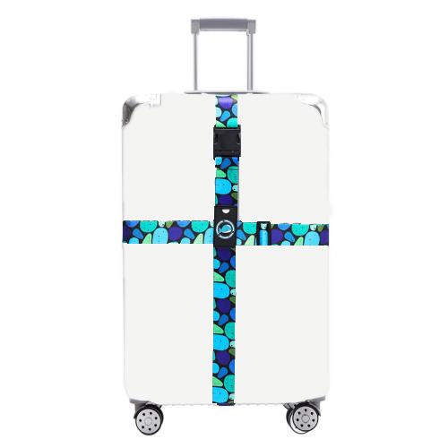 Cross Luggage Strap Without Combination Lock
