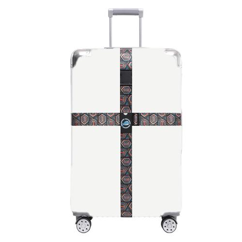 Cross Luggage Strap Without Combination Lock
