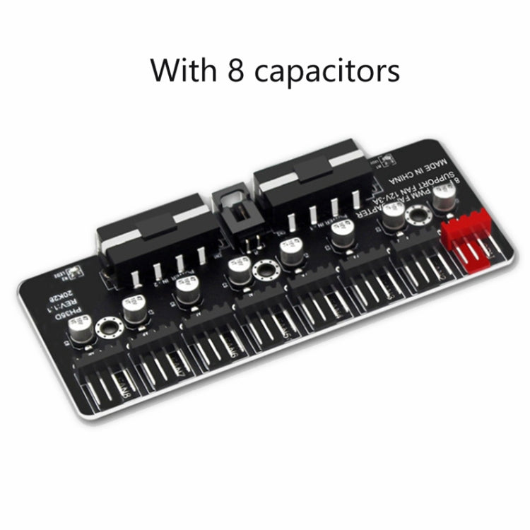 PWM Fan Hub Computer CPU Fan Extender