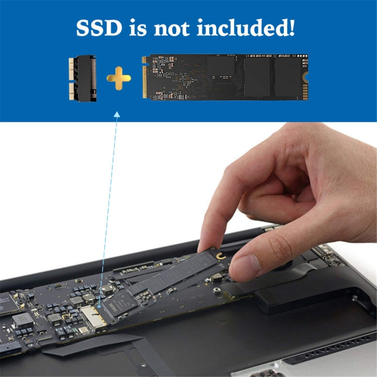 M.2 PCIE NVME SSD Adapter For MacBook Air Pro Retina Mid 2013-2017