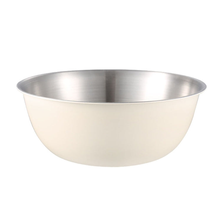 304 Stainless Steel Food Grade Dishes Bowl Kitchen Baking Stirring Bowl Vegetables Sandwood Basin