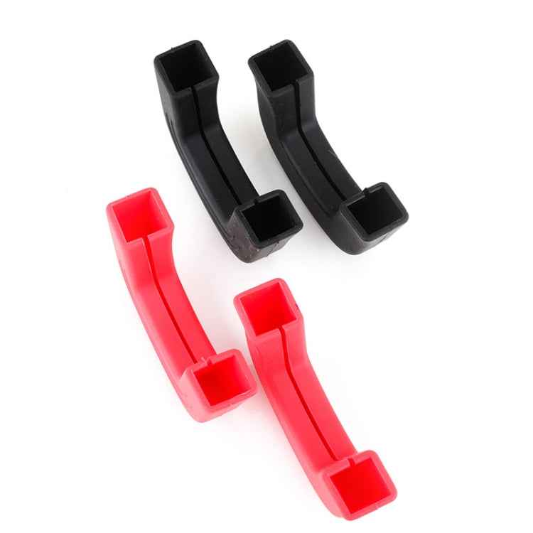 Silicone Anti Scalding Pot Handle, Black Small, Black Medium, Black Large, Red Small, Red Medium, Red Large