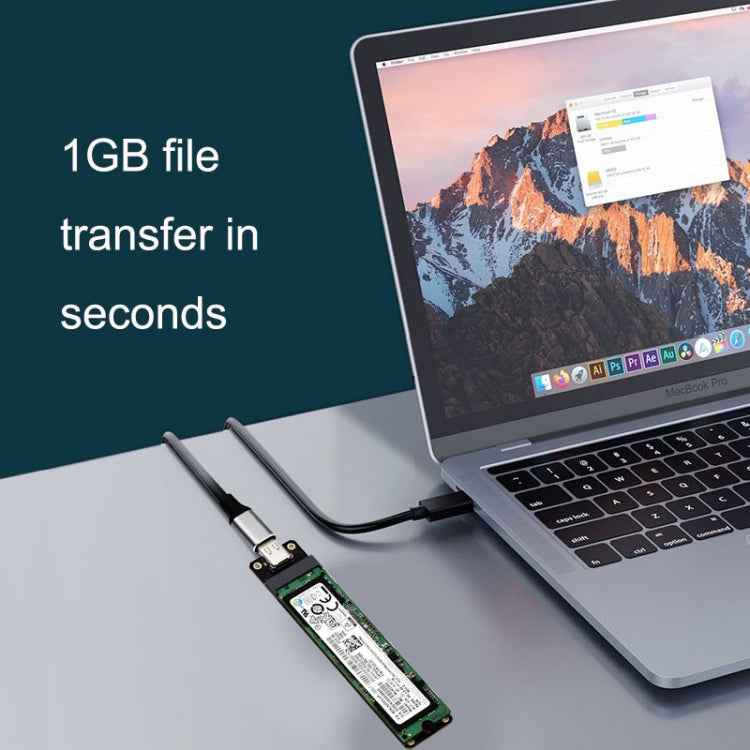 NGFF M.2 Bkey SATA Hard Disk SSD To USB3.1 Type-C / USB-C Expansion Card Conversion Board, SSD To USB3.1