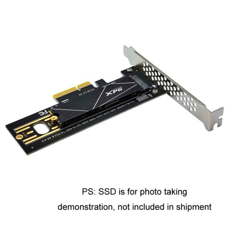 2pcs M.2 Riser Card NVMe SSD to PCI-E X4 4.0 GEN4