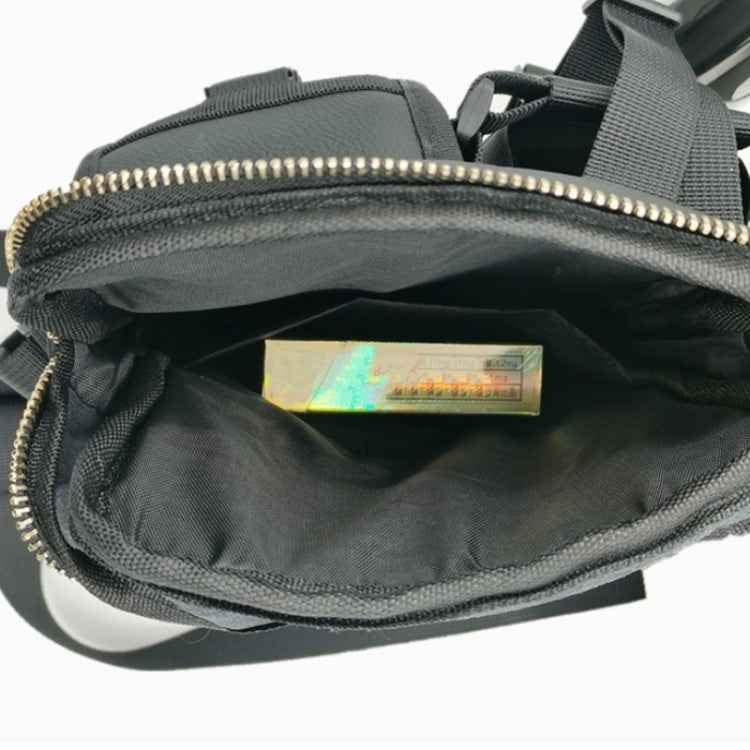 8 Inch Leather Shoulder Mobile Phone Messenger Bag Casual Water Bottle Bag