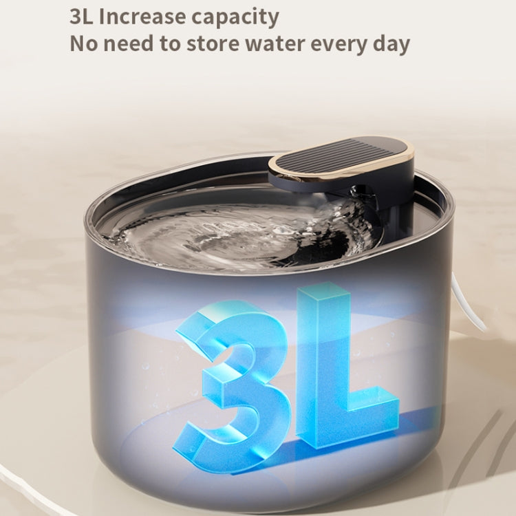 3L Electric Pet Water Dispenser Automatic Cat Water Fountain Mute Water Feeder Bowl