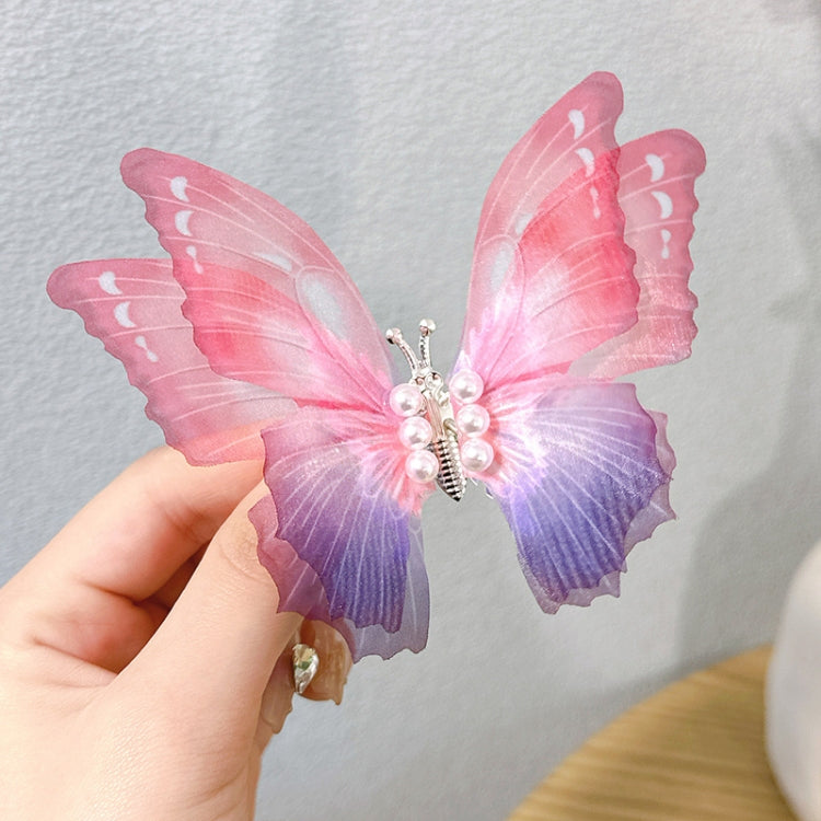 Handmade Butterfly Children Hairpin Spring Butterfly Hair Accessories