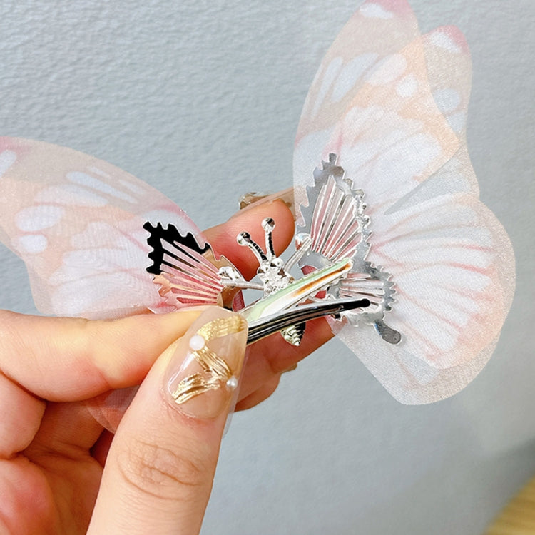 Handmade Butterfly Children Hairpin Spring Butterfly Hair Accessories