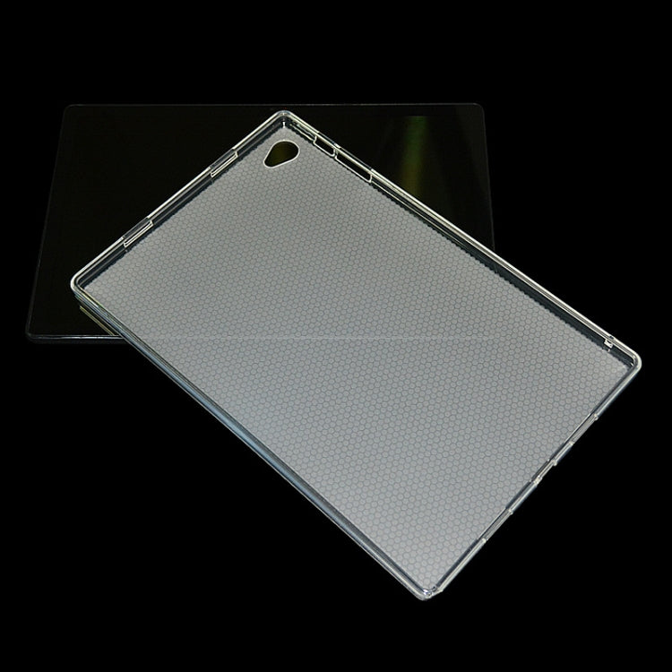 Lightweight Matte Tablet Protective Cover Anti-Drop Silicone Case, For Blackview Tab 15 / Tab 15 Pro Transparent