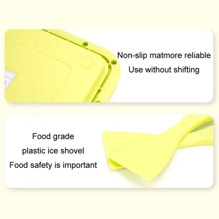 Mini Household Fried Yogurt Machine Children Homemade DIY Fried Ice Tray