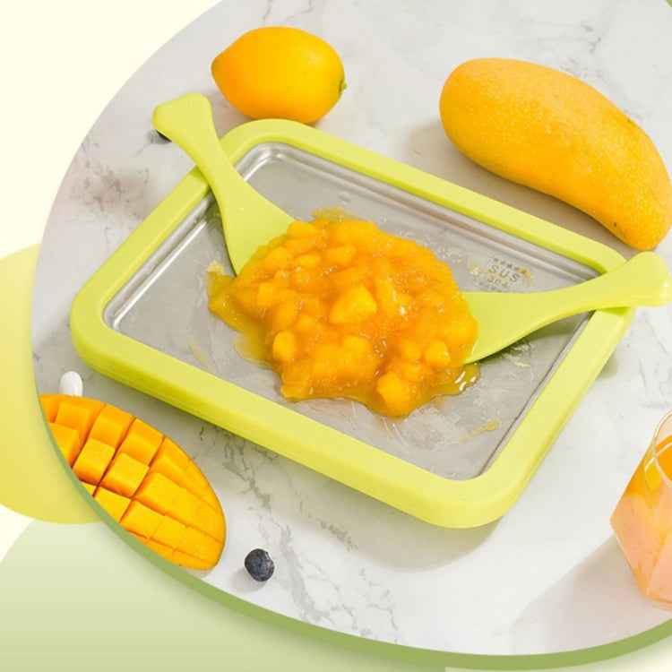 Mini Household Fried Yogurt Machine Children Homemade DIY Fried Ice Tray