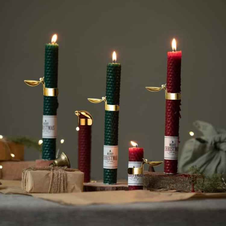 Automatic Candle Extinguisher Metal Candle Extinguishing Fire Clamp Candle Extinguisory Cover, Automatic Candle Extinguisher Gold, Automatic Candle Extinguisher Silver