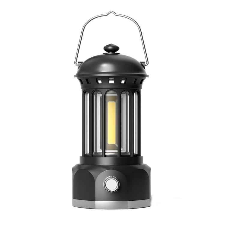 Battery Model COB Portable Outdoor Camping Lamp Atmosphere Tent Lamp Retro Lamp, Battery Small Green, Battery Small Black, Battery Small Beige, Battery Small Red, Battery Large Beige, Battery Large Black, Battery Large Green, Battery Large Red