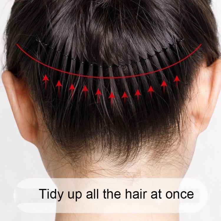 Hair-Fixed Hairpin Headband Hair Accessories Round Hairstyle Invisible Comb, A, B, C, D, E