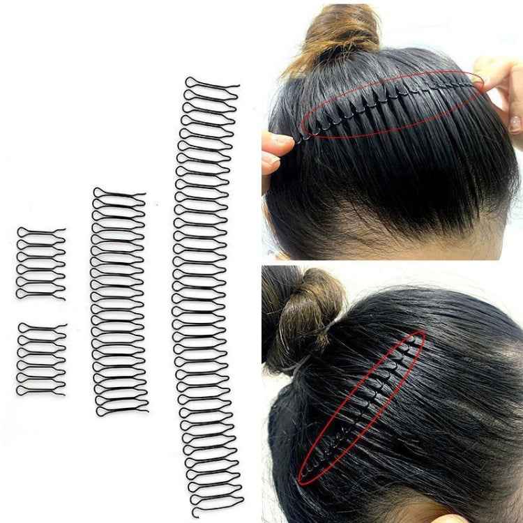 Hair-Fixed Hairpin Headband Hair Accessories Round Hairstyle Invisible Comb, A, B, C, D, E