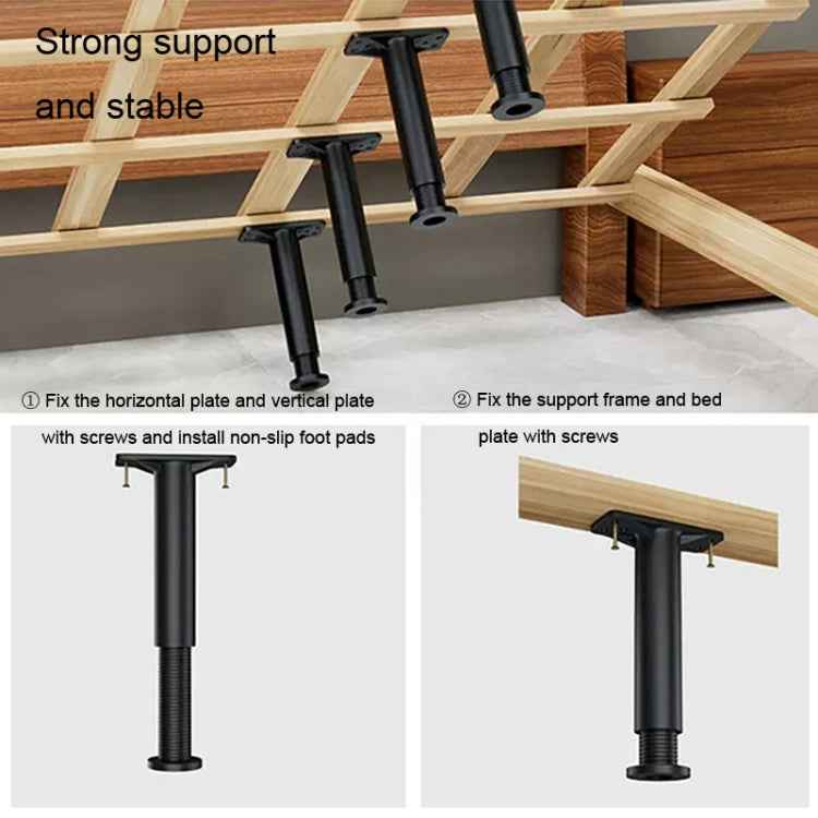 Bed Board Support Weight-Bearing Bracket Bed Leg Support Foot Rest, 15cm, 18cm, 20cm