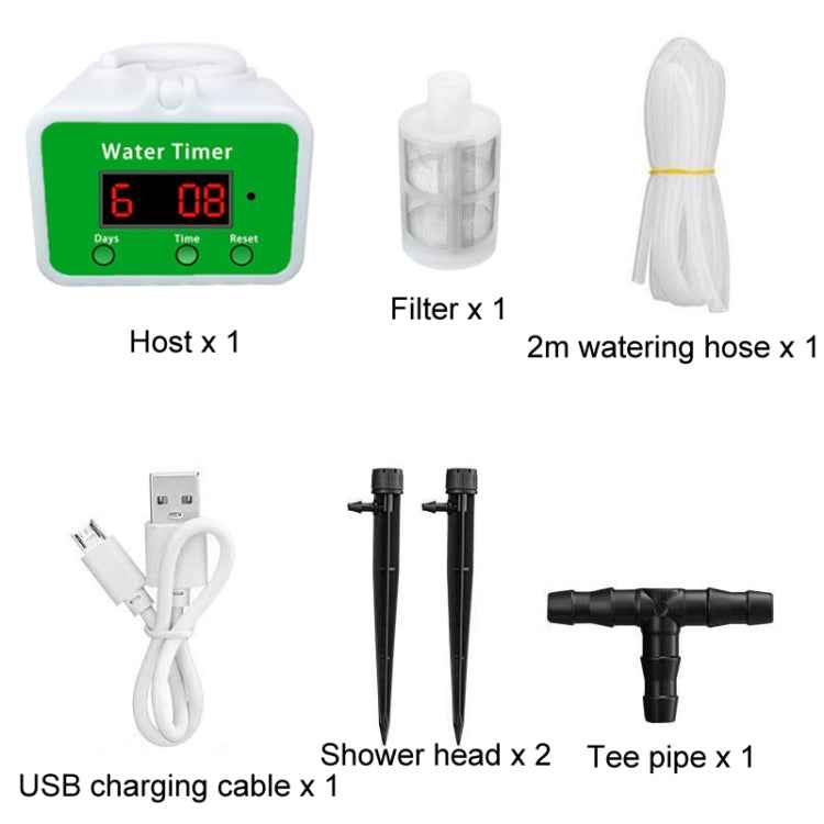 Household Intelligent Drip Irrigation Automatic Watering Timing Machine, Water 2 Potted Plants, Water 4 Potted Plants, Water 6 Potted Plants, Water 8 Potted Plants, Water 12 Potted Plants