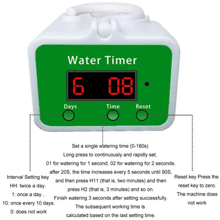 Household Intelligent Drip Irrigation Automatic Watering Timing Machine, Water 2 Potted Plants, Water 4 Potted Plants, Water 6 Potted Plants, Water 8 Potted Plants, Water 12 Potted Plants