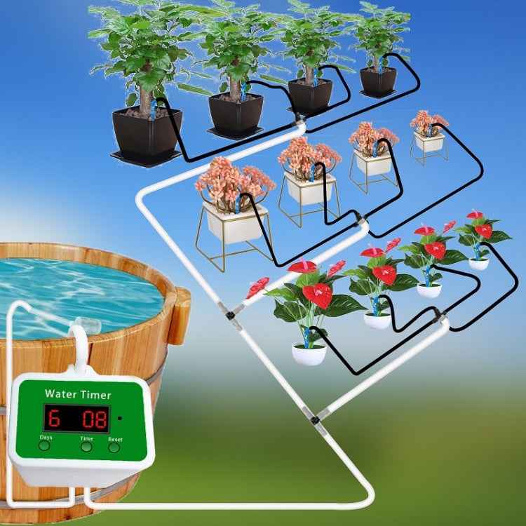 Household Intelligent Drip Irrigation Automatic Watering Timing Machine, Water 2 Potted Plants, Water 4 Potted Plants, Water 6 Potted Plants, Water 8 Potted Plants, Water 12 Potted Plants