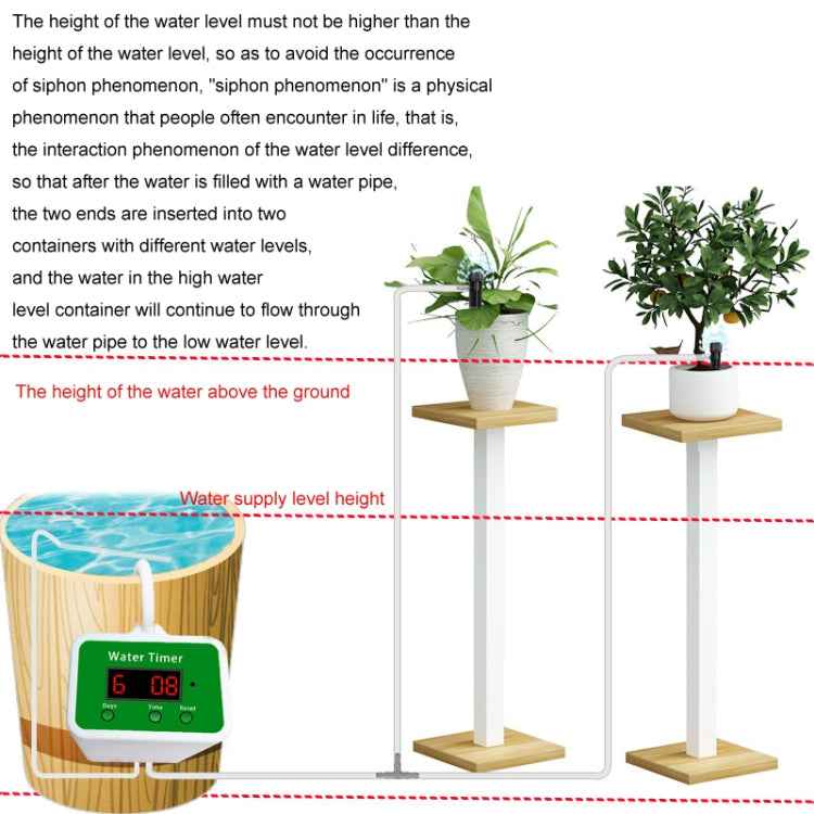 Household Intelligent Drip Irrigation Automatic Watering Timing Machine, Water 2 Potted Plants, Water 4 Potted Plants, Water 6 Potted Plants, Water 8 Potted Plants, Water 12 Potted Plants