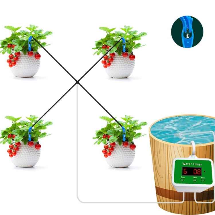 Household Intelligent Drip Irrigation Automatic Watering Timing Machine, Water 2 Potted Plants, Water 4 Potted Plants, Water 6 Potted Plants, Water 8 Potted Plants, Water 12 Potted Plants